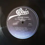 LP - George Jones - All-Time Greatest Hits Volume I