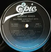 LP - George Jones - All-Time Greatest Hits Volume I