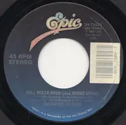 7inch Vinyl Single - George Jones - Hell Stays Open (All Night Long) / Get Up And Get Out Of Theses Blues
