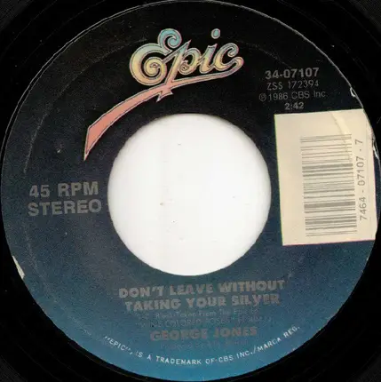 George Jones - I Turn To You