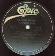 LP - George Jones - I Am What I Am - Signed