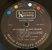 LP - George Jones - My Favorites Of Hank Williams