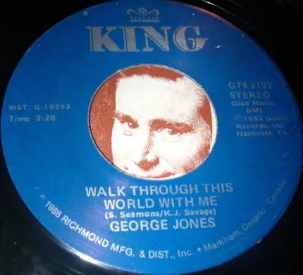 George Jones - She's Mine / Walk Through This World With Me