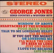 LP - George Jones - Sings Country & Western Hits
