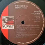LP - George Jones - The Race Is On