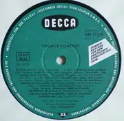 LP - George London - George London Singt Arien