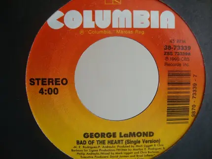 George LaMond - Bad of the Heart