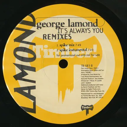 George LaMond - It's Always You (Remixes)