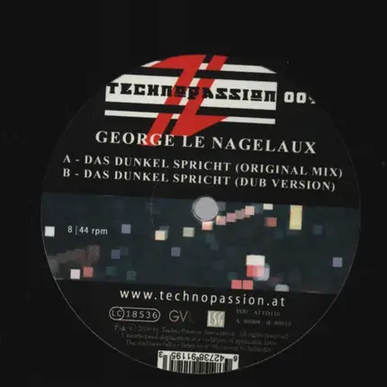 George Le Nagelaux - Das Dunkel Spricht