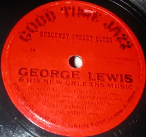 George Lewis - Burgundy Street Blues / Yaaka Hula Hickey Dula