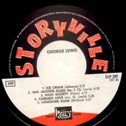 LP - George Lewis - George Lewis 1943-1945 - RARE