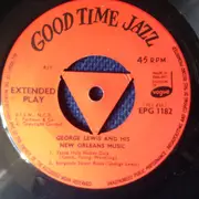 7inch Vinyl Single - George Lewis & His New Orleans Music - Good Time Jazz