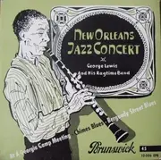 7inch Vinyl Single - George Lewis - New Orleans Jazz Concert