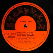 LP - George Lewis Quartet & George Lewis With Papa Bue's Viking Jazz Band - George Lewis Quartet & George Lewis With Papa Bue's Viking Jazzband - Mono