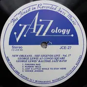 LP - George Lewis' Ragtime Band - At Congo Square