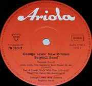 LP - George Lewis' Ragtime Band - George Lewis' New Orleans Ragtime Band - Mono