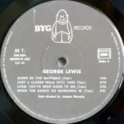 LP - George Lewis - Archive Of Jazz Volume 34 - George Lewis