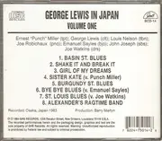 CD - George Lewis - George Lewis In Japan  Volume One