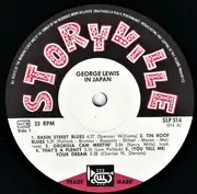 LP - George Lewis - In Japan