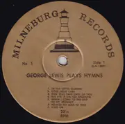 LP - George Lewis - Plays Hymns