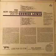 LP - George Lewis - The New Orleans Jazz of George Lewis - Mono