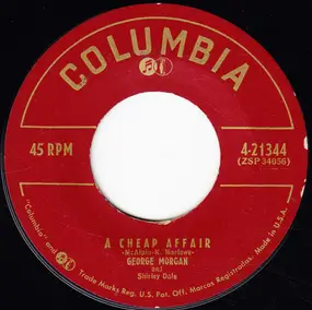 George Morgan - A Cheap Affair / So Lonesome