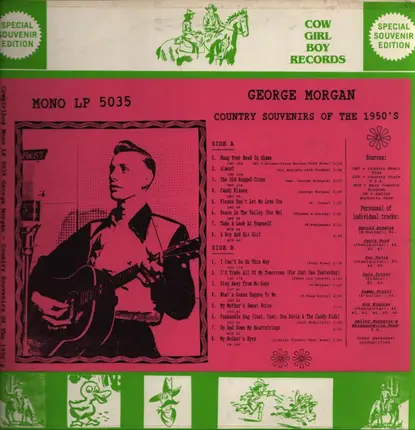 George Morgan - Country Souvenirs Of The 1950's