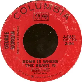 George Morgan - Home Is Where The Heart Is / No Man Should Hurt As Bad As I Do