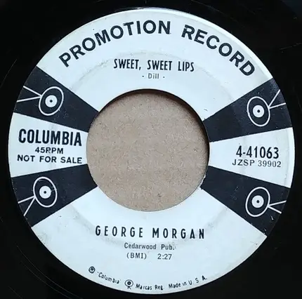 George Morgan - Perfect Romance / Sweet,Sweet Lips