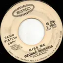 7inch Vinyl Single - George Maharis - Kiss Me / Where Can You Go (For A Broken Heart) - promo