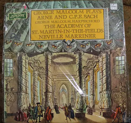 George Malcolm Plays Thomas Arne And Carl Philipp Emanuel Bach / The Academy Of St. Martin-in-the-F - George Malcolm Plays Arne And C.P.E. Bach