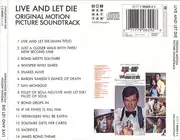 CD - George Martin - Live And Let Die (Original Motion Picture Soundtrack)