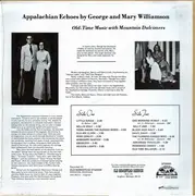 LP - George & Mary Williamson - Appalachian Echoes: Old-Time Music With Mountain Dulcimers