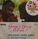 7inch Vinyl Single - George McCrae & Gwen McCrae - Let's Dance, Dance, Dance / I'll Do The Rockin'