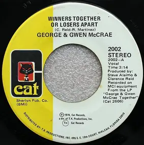 George McCrae - Winners Together Or Losers Apart