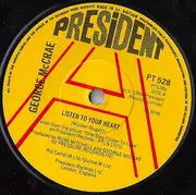 7inch Vinyl Single - George McCrae - Listen To Your Heart / Now That I Have You