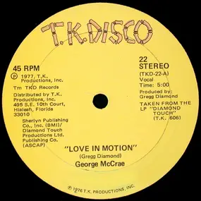 George McCrae - Love In Motion