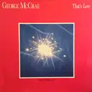 12inch Vinyl Single - George McCrae - That's Love