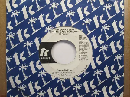 George McCrae - I'm Gonna Stay With My Baby Tonight