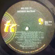 LP - George McCrae - We Did It!