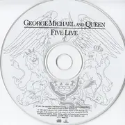 CD - George Michael And Queen With Lisa Stansfield - Five Live