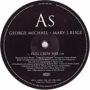 12inch Vinyl Single - George Michael & Mary J. Blige - As (The Mixes)