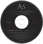 CD Single - George Michael & Mary J. Blige - As - Card sleeve
