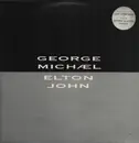 12inch Vinyl Single - George Michael, Elton John - Don't Let The Sun Go Down On Me - Poster