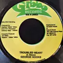 7inch Vinyl Single - George Nooks / Bascom X - Troubled Heart / Lonely Heart