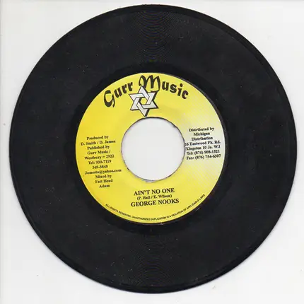 George Nooks / Desrine - Ain't No One / Cool Down