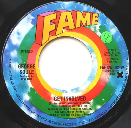 George Soule - Get Involved / Everybody's Got A Song To Sing