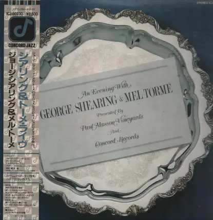 George Shearing And Mel Tormé - An Evening With George Shearing And Mel Tormé