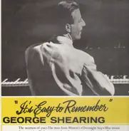 George Shearing - It's Easy To Remember