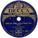 Schellack - George Shearing - Scrub Me, Mama, With A Boogie Beat / Beat Me, Daddy, Eight To A Bar